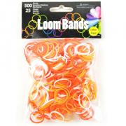 Loom bands - Mix Arancio
