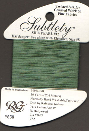 Subtlety Y838 - Dark Sea Green