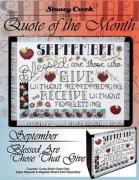 Quote Of The Month-September