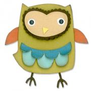 Sizzix Thinlits Die Set 9PK - Gufo