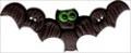 Bottone - Bat with Curvy Wing