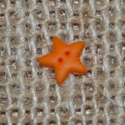 Bottone - Pulled Star - Glow Orange S