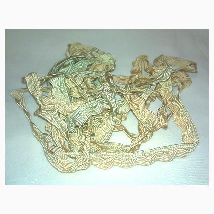 Lace Rick Rack-Burnt Butter (3yds)