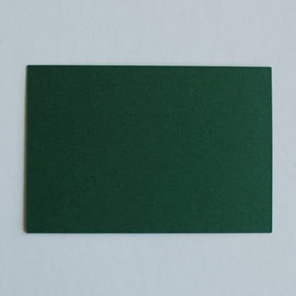 Cartoncino A7 - Verde scuro