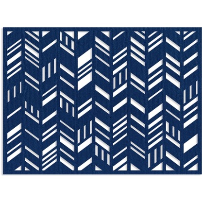 Sizzix Thinlits Die - Facciata biglietto, Gallone