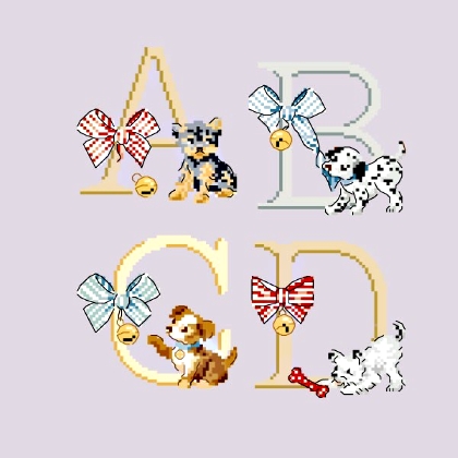 Le grand ABC «Jolis Toutous»