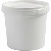 Recipiente in plastica con coperchio
