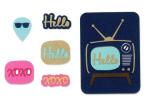 Sizzix Thinlits Die Set 7PK - TV Retro