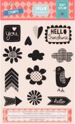 Set timbri Craft Asylum Hello Sunshine
