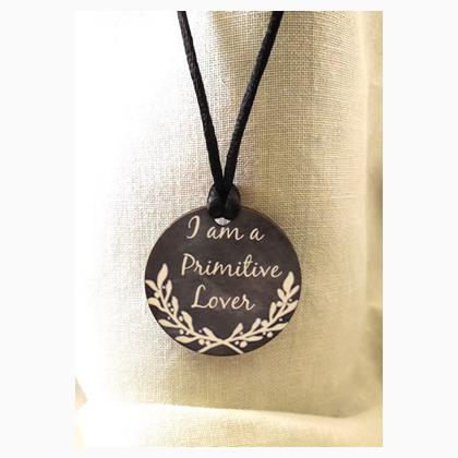 Collana I am a Primitive Lover