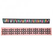 Sizzix Thinlits Die Set 2PK - Bordini tribali
