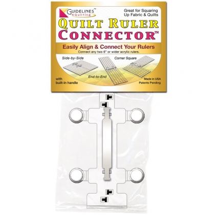 Connettore regolo da quilting