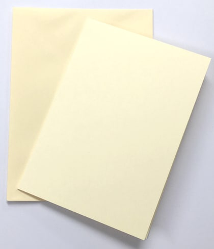 Cartoncini e Buste Avorio 12,7 cm x 17,7 cm