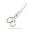 Forbici cucito & sartina – Optima rainbow – Fiori arancio – cm15