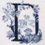 Le grand ABC «Toile de Jouy» Blu