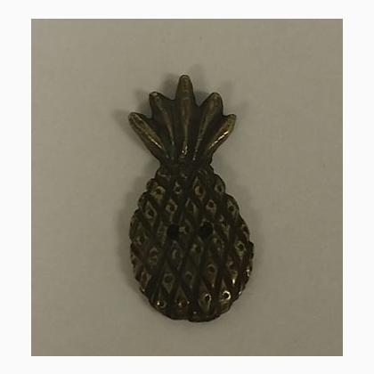 Olde Brass Button - Pineapple