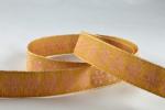 Nastro 'Brown Coloured Flower' 15mm - Rosa