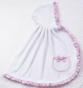 Mantellina bagno - Rosa