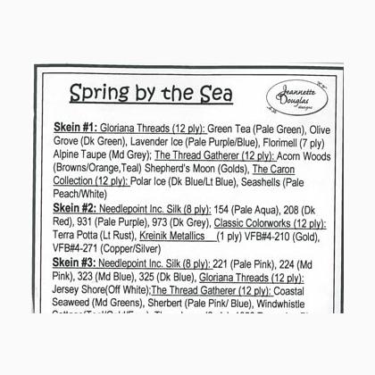 Spring By The Sea Emb. Pkg.