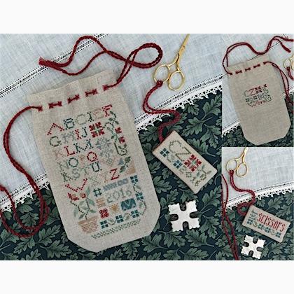 Sampler Sack & Scissors Tag