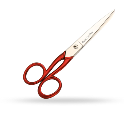 Forbici Personalizzate Soft Touch 15 cm. - Conf. ecopelle