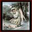 Vintage Art - Christmas Angel
