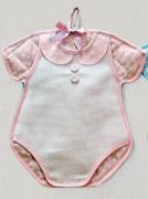 Fiocco Nascita Body - Rosa