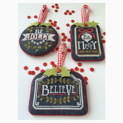 Chalkboard Ornaments - Christmas Collection Part 1