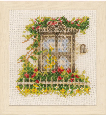 Window & Flowers 1