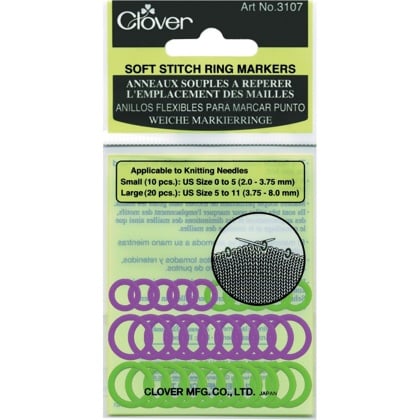 Soft Stitch Ring Markers