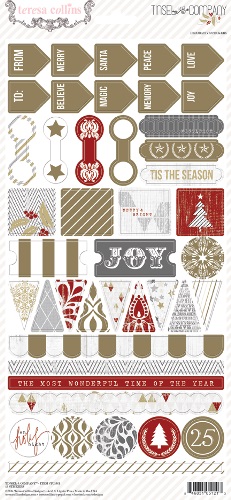 Tinsel & Company: Decorative Stickers