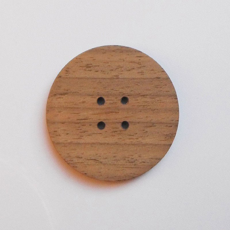 Bottone in Legno M. Marrone Chiaro - Melida Accessori Creativi Bottone in Legno M. Marrone Chiaro - Melida Accessori Creativi