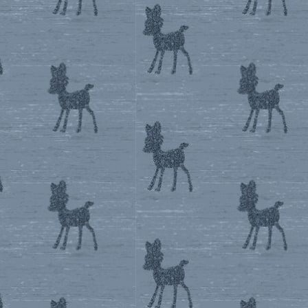 Jersey Couture Dazzling Deers Steel Blue