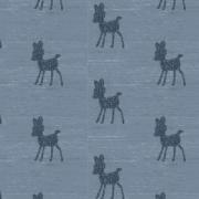 Jersey Couture Dazzling Deers Steel Blue