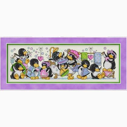Rub-A-Dub Penguins