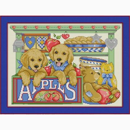 Puppies & Apples