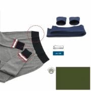 Bordi in maglia di cotone - Verdone