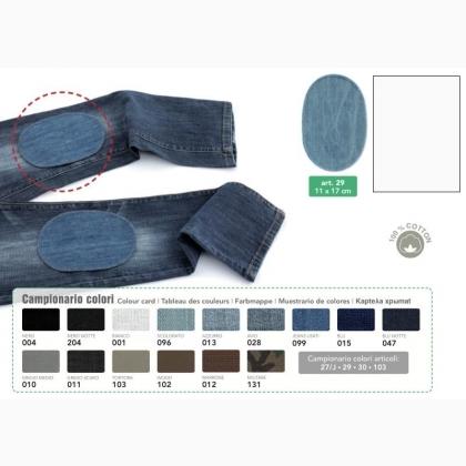 Toppe Termoadesive Jeans - Bianco