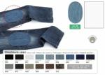 Toppe Termoadesive Jeans - Bianco