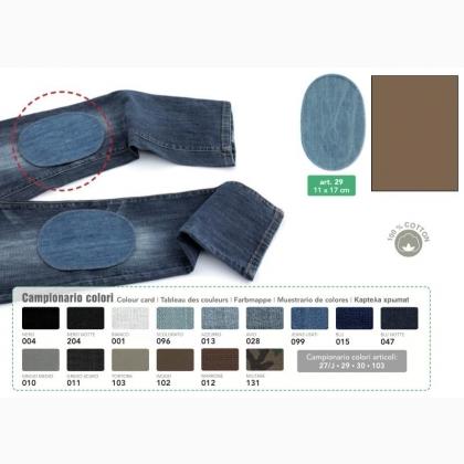 Toppe Termoadesive Jeans - Wood