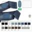 Mini Toppe Termoadesive Jeans - Bianco