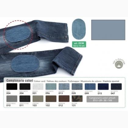 Mini Toppe Termoadesive Jeans - Jeans scolorito
