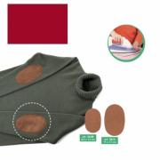 Toppe Termoadesive Multifibra - Rosso