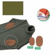 Toppe Termoadesive Multifibra - Verde loden