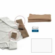 Bordi in maglia di lana - Bianco