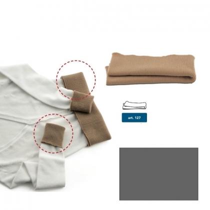 Bordi in maglia di lana - Grigio scuro