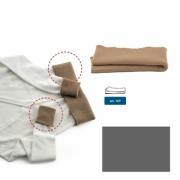 Bordi in maglia di lana - Grigio scuro