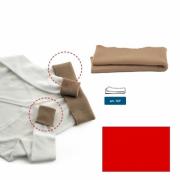Bordi in maglia di lana - Rosso