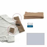 Bordi in maglia di lana - Grigio melange