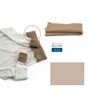 Bordi in maglia di lana - Beige melange